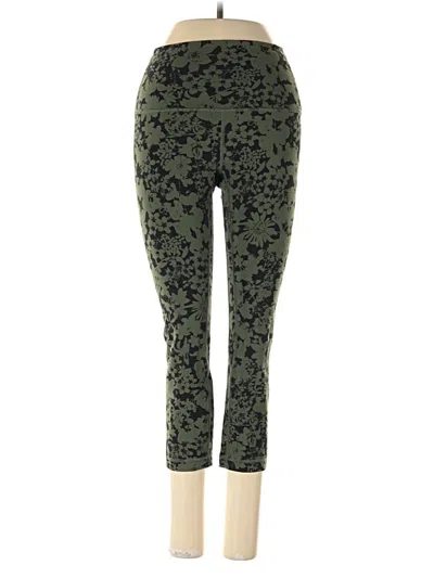 Pre-owned Lululemon Athletica Casual Pants In Green