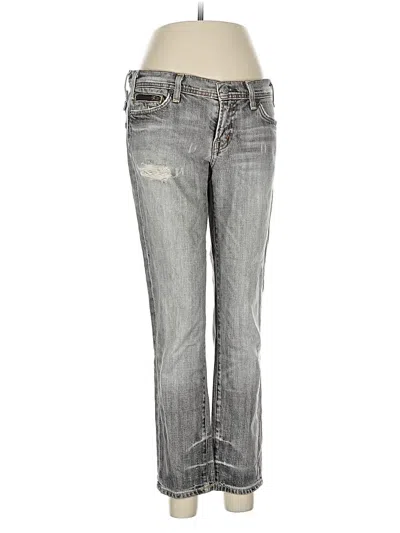 Pre-owned Citizen Of Humanity Jeans In Silver