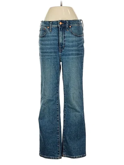 Pre-owned Madewell Jeans In Blue