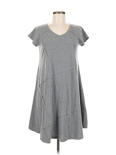 Pre-owned Thyme And Honey Casual Dress In Gray