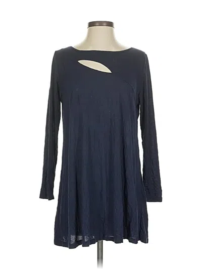 Pre-owned Comfy Usa 3/4 Sleeve T-shirt In Blue