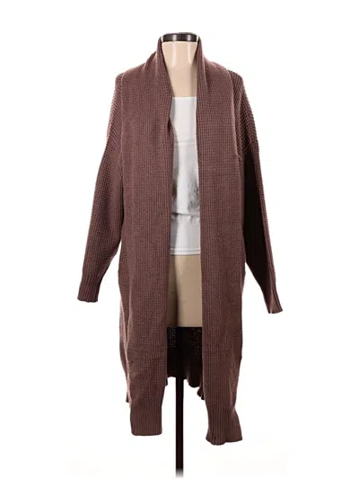 Pre-owned Lillusory Cardigan Sweater In Brown