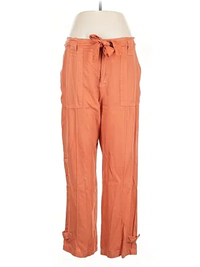 Pre-owned Tribal Casual Pants In Orange