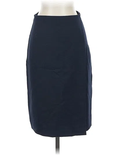 Pre-owned Mm. Lafleur Formal Skirt In Blue