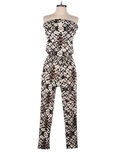 Pre-owned Veronica M Jumpsuit In Brown