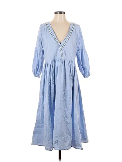 Pre-owned Pitusa Casual Dress In Blue