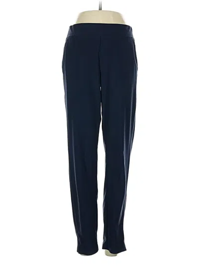 Pre-owned Athleta Track Pants In Blue