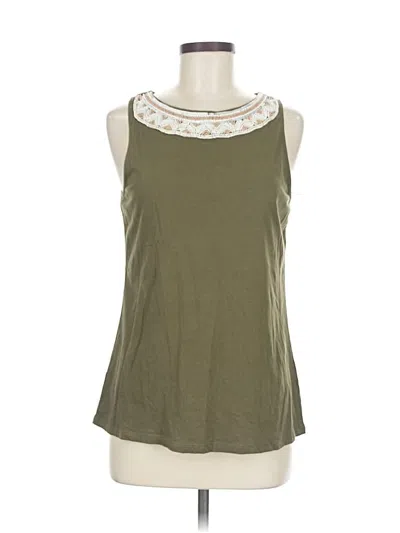 Pre-owned Polo Ralph Lauren Sleeveless Blouse In Green