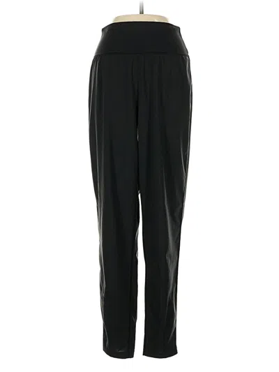 Pre-owned Lululemon Athletica Track Pants In Black