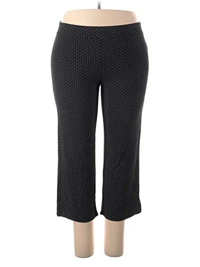 Pre-owned Jjill Casual Pants In Black