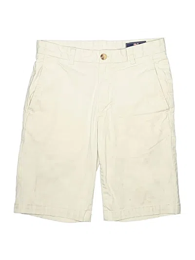 Pre-owned Vineyard Vines Khaki Shorts In White
