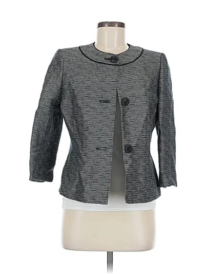 Pre-owned Jones New York Blazer Jacket In Gray