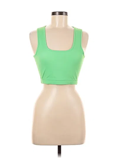 Pre-owned Lezat Sports Bra In Green