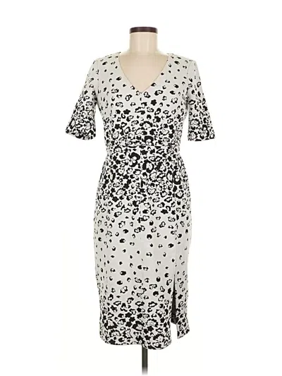 Pre-owned Taylor Cocktail Dress In White