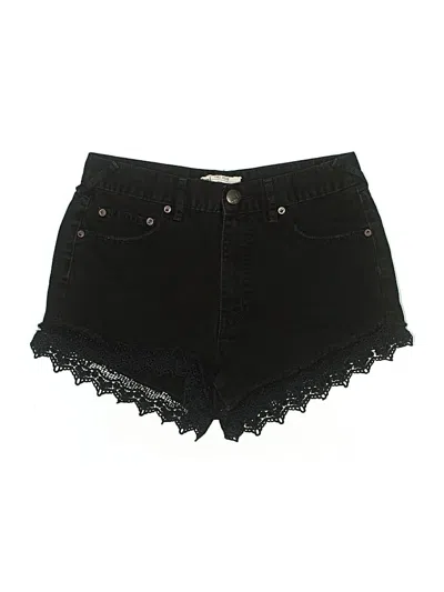 Pre-owned Free People Shorts In Black