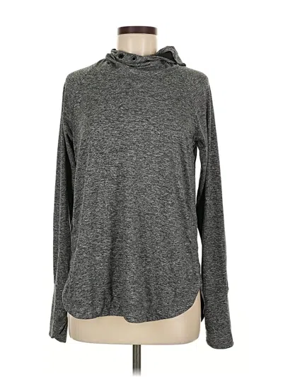 Pre-owned Athleta Turtleneck Sweater In Gray