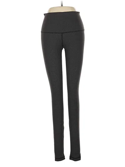 Pre-owned Lululemon Athletica Active Pants In Gray