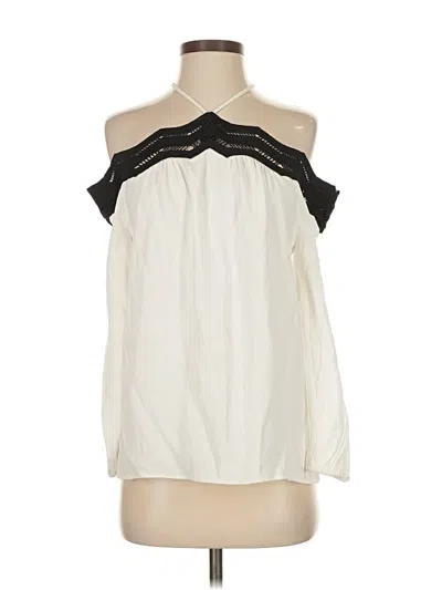 Pre-owned Ramy Brook Sleeveless Blouse In White