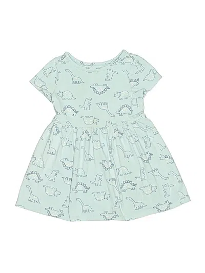 Pre-owned Cat & Jack Kids' Dress In Blue