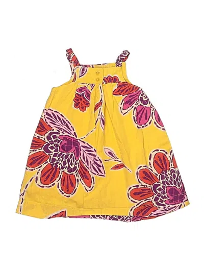 Pre-owned Baby Gap Kids' Dress In Yellow