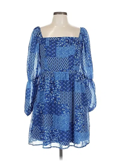 Pre-owned Nsr Cocktail Dress In Blue