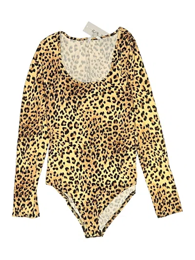 Pre-owned Gaze Bodysuit In Gold