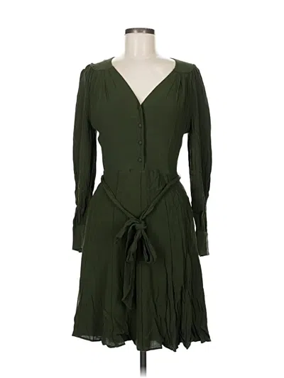 Pre-owned Gal Meets Glam Casual Dress In Green