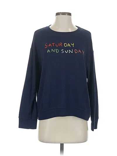 Pre-owned Sundry Sweatshirt In Blue