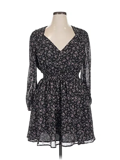 Pre-owned Floret Studios Casual Dress In Black
