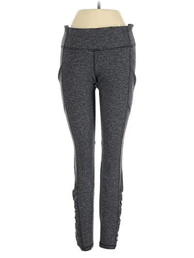 Pre-owned Lululemon Athletica Active Pants In Gray