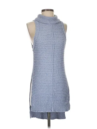 Pre-owned Pilcro Casual Dress In Blue