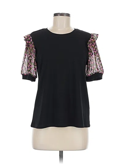 Pre-owned Cece Short Sleeve T-shirt In Black