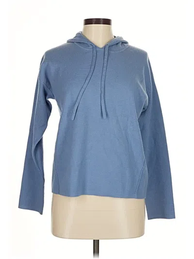 Pre-owned Banana Republic Pullover Hoodie In Blue