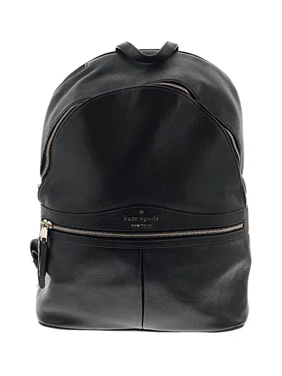 Pre-owned Kate Spade New York Backpack In Black