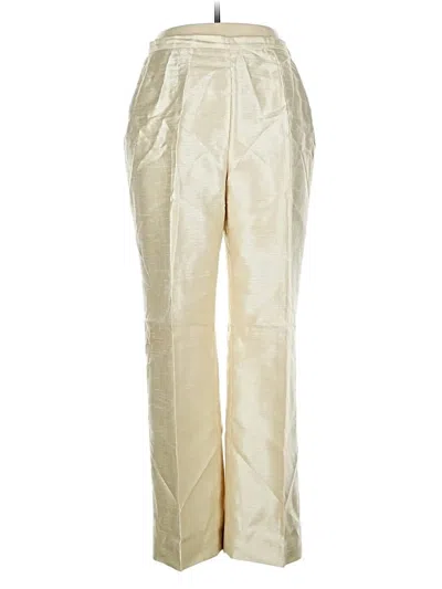 Pre-owned Le Suit Casual Pants In Gold