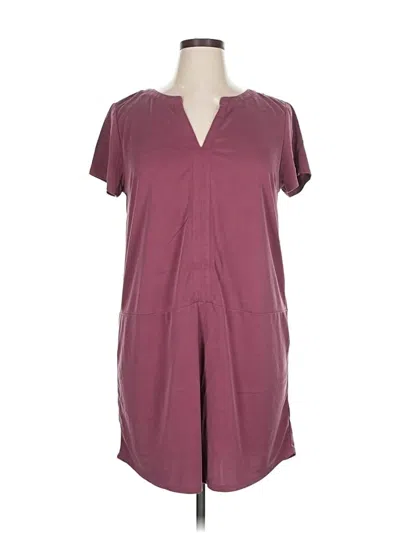 Pre-owned Tahari Casual Dress In Burgundy