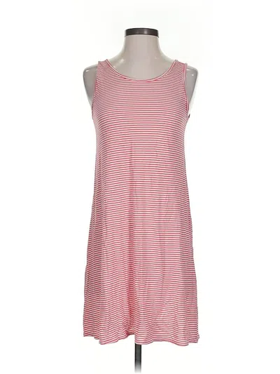 Pre-owned Marine Layer Casual Dress In Red