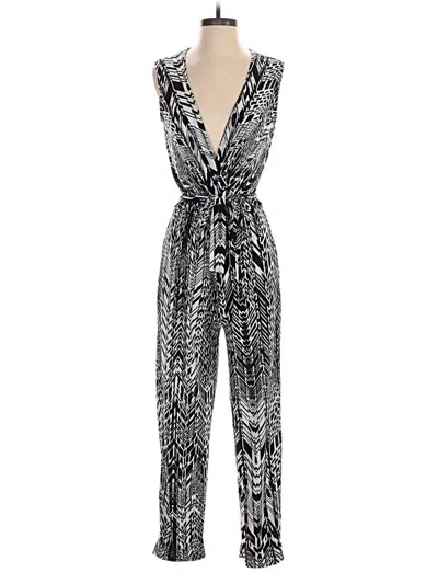 Pre-owned Attitudes By Renee Jumpsuit In Black