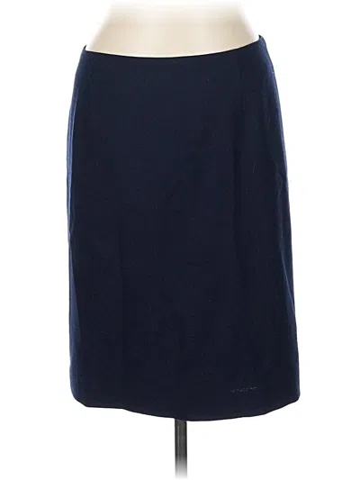 Pre-owned Pendleton Formal Skirt In Blue