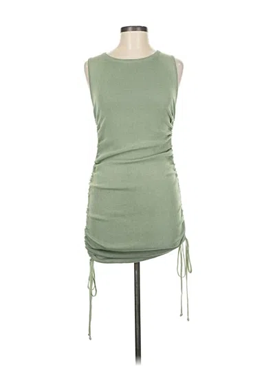 Pre-owned Lioness Casual Dress In Green