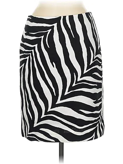 Pre-owned Talbots Casual Skirt In Black