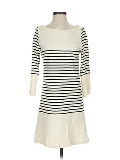 Pre-owned Allihop Casual Dress In White