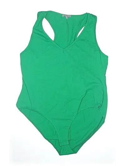 Pre-owned Charlotte Russe Bodysuit In Green
