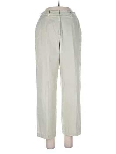 Pre-owned Larry Levine Casual Pants In Gray
