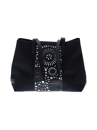 Pre-owned Longchamp Tote Bag In Black