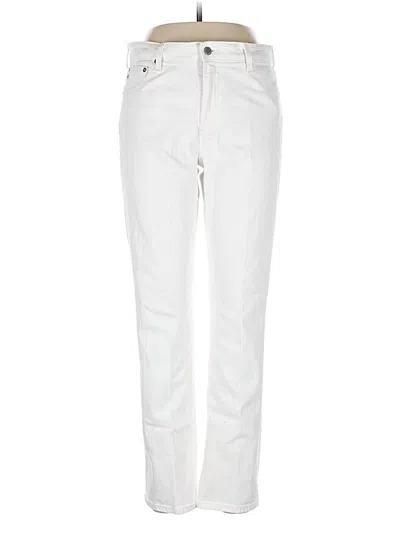 Pre-owned Adriano Goldschmied Jeans In White