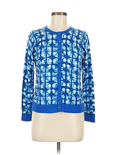 Pre-owned Charter Club Cardigan Sweater In Blue