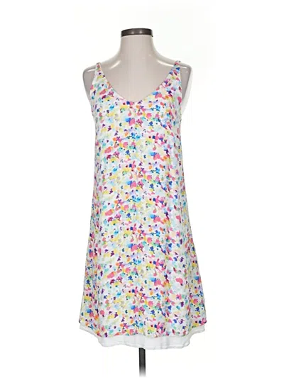 Pre-owned Cabi Casual Dress In White