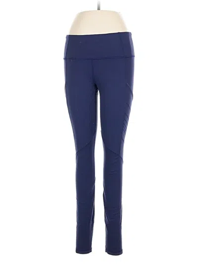 Pre-owned Lululemon Athletica Active Pants In Blue