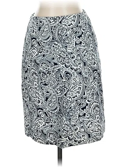 Pre-owned Talbots Casual Skirt In Gray